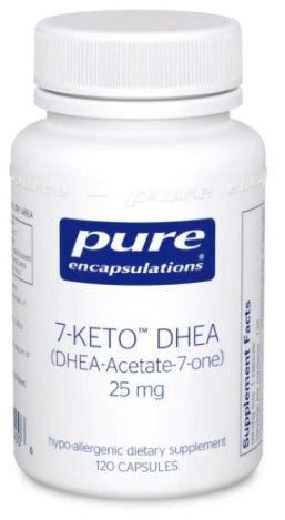 7-KETO DHEA 25 mg  by Pure Encapsulations