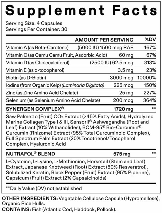 Nutrafol Men's Hair Growth Nutraceutical