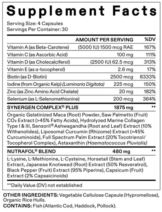 Nutrafol Women's Balance for Hair Growth