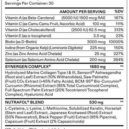 Nutrafol Women's Formula for Hair Growth