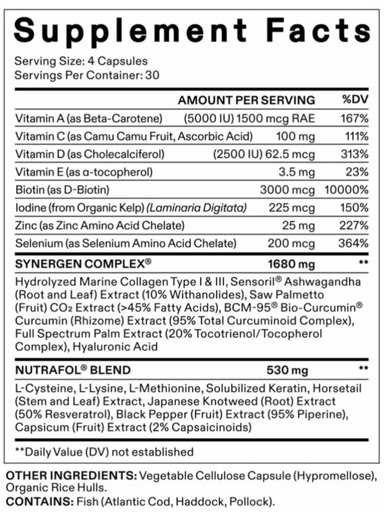 Nutrafol Women's Formula for Hair Growth