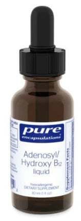 Adenosyl/Hydroxy B12 liquid 30 ml  by Pure Encapsulations