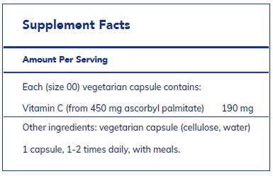 Ascorbyl Palmitate  by Pure Encapsulations