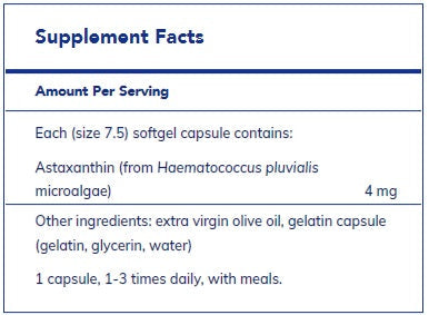 Astaxanthin  by Pure Encapsulations