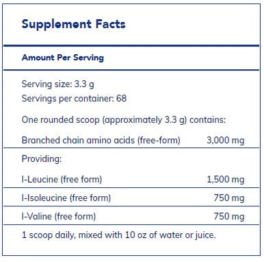 BCAA Powder 227 g  by Pure Encapsulations