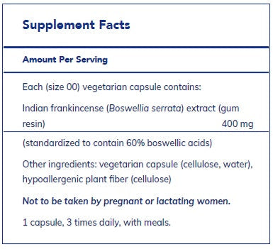 Boswellia by Pure Encapsulations
