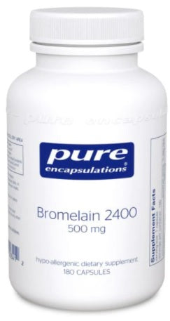 Bromelain 2400 500 mg  by Pure Encapsulations