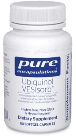 Ubiquinol VESIsorb 60's by Pure Encapsulations