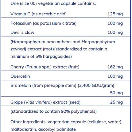 Uric Acid Formula 120's by Pure Encapsulations